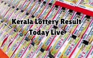kerala lottery result today live